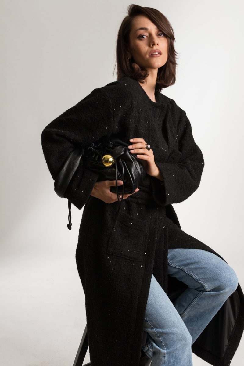 Bastet Noir Coats & Jackets CUSTOM The Lynda Coat in Wool Bouclé