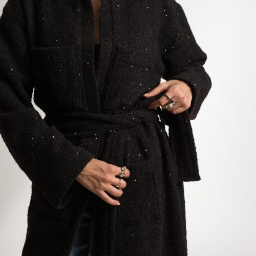 bastet noir coats jackets the lynda coat in wool boucle 41681496015106