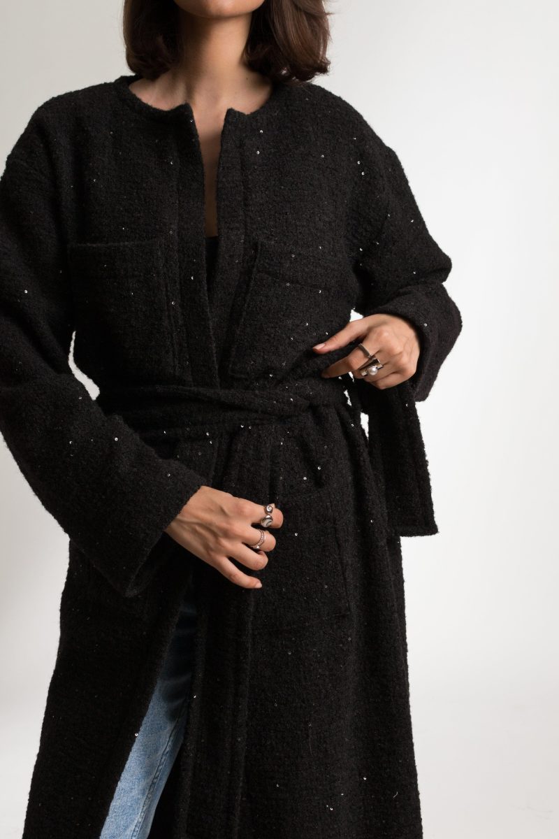 bastet noir coats jackets the lynda coat in wool boucle 41681496015106