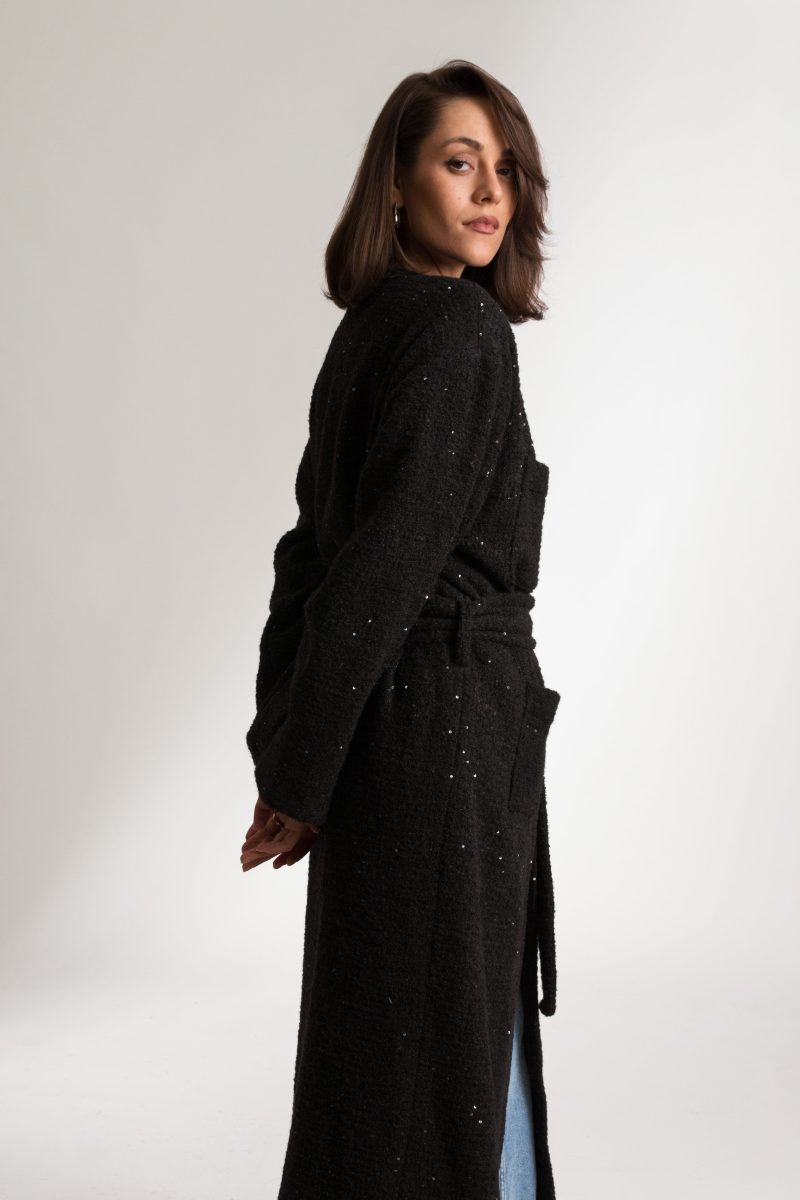 bastet noir coats jackets the lynda coat in wool boucle 41681496047874