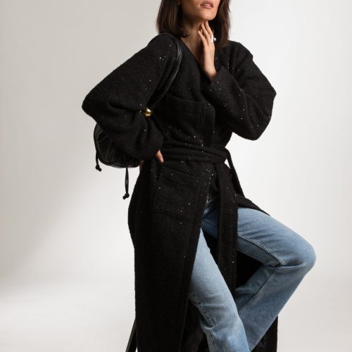 bastet noir coats jackets the lynda coat in wool boucle 41681496080642