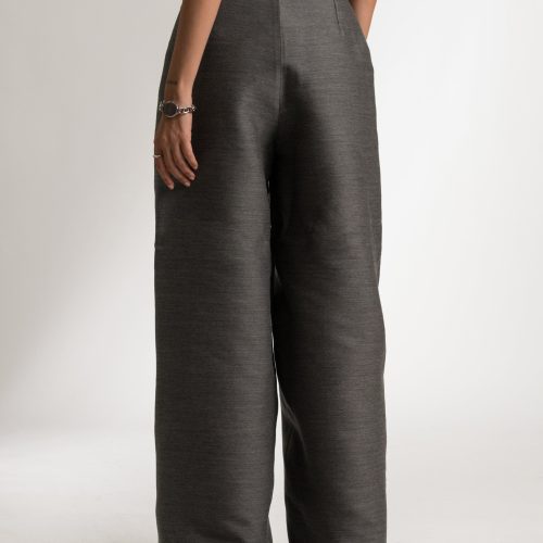 bastet noir sets the rosalie pant set in dark grey wool blend 41771862393090