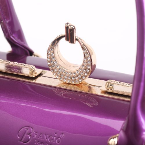 brangio italy collections handbag bi women s gemini sunshine purse in pink red black light blue or ivory 41231279390978