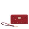 Brangio Italy Collections Handbag Red BI Wildflower Handmade Wristlet Wallet with Multiple Card Pockets - Colors Available