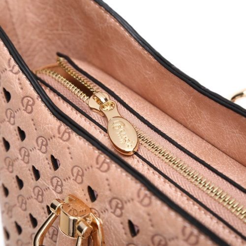 brangio italy collections women s toe millionaire queen double layer crystal engraved tote wallet bi 40677330321666