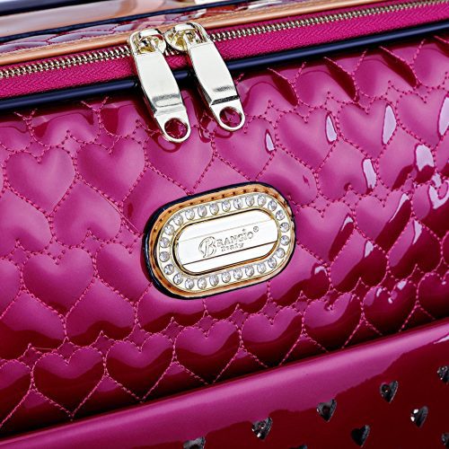 brangio italy luggage handbag purple luggage handbag wallet bi starz art retro women s 3pc set spinner luggage in purple bronze or pewter rzl3258 3pcs set pu 711110007659 407989871249