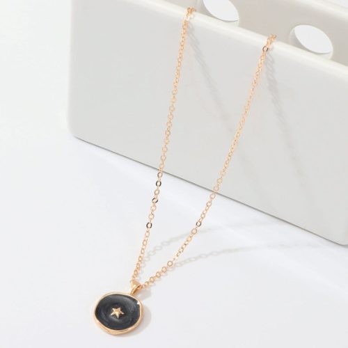 ClaudiaG Necklace Black Astral Necklace Black