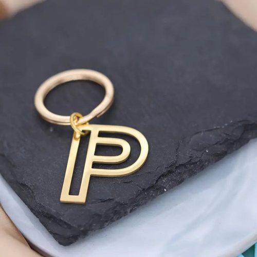 ClaudiaG Necklace P Personal Keychain