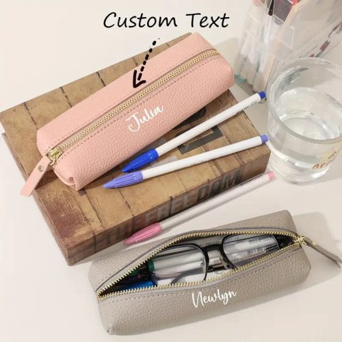 claudiag pouch personalized leather pencil pouch personalized leather pencil pouch 42052214882562