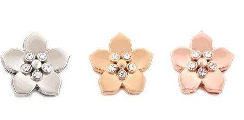 claudiag slider collection 5 stone flower charm 40436642218242