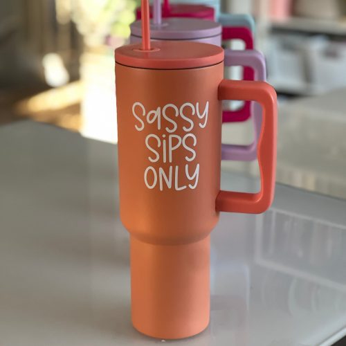 Personalized Monochromatic Tumbler