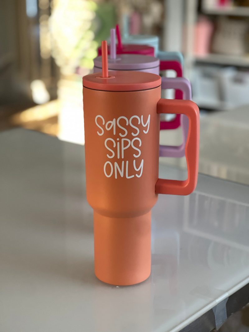 Personalized Monochromatic Tumbler