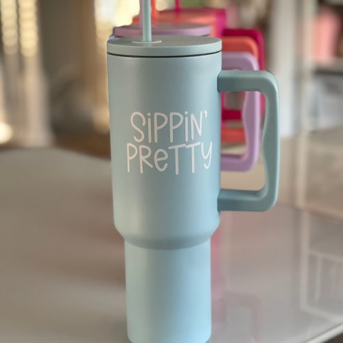 Personalized Monochromatic Tumbler