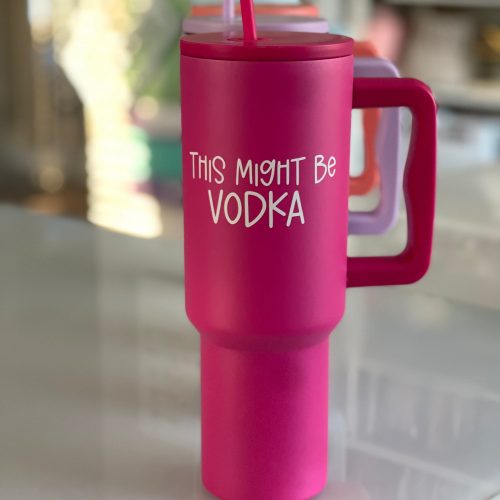 Personalized Monochromatic Tumbler