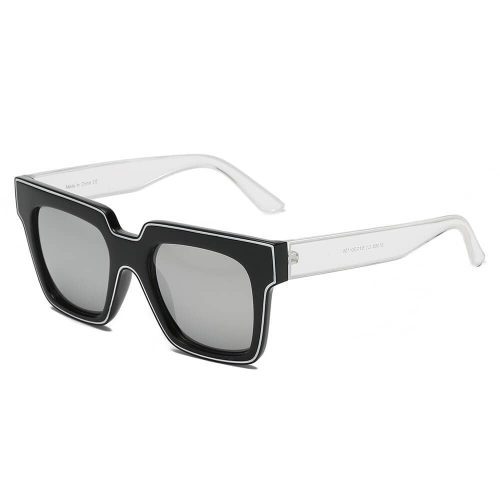 Cramilo Eyewear Sunglasses Gray CAMDEN | Women Retro Square Oversize Sunglasses