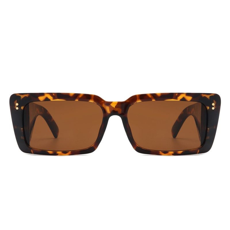 cramilo eyewear sunglasses yoplines rectangle flat top retro tinted chunky square sunglasses 41179732934914