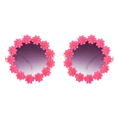 cramilo eyewear sunglasses ysabelia round daisy flower shape circle party floral women sunglasses 41256365883650