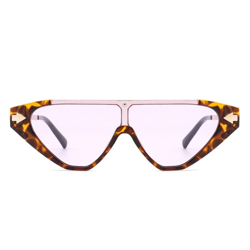 cramilo eyewear sunglasses zedillia triangle mod irregular fashion vintage geometric retro sunglasses 39612796043522