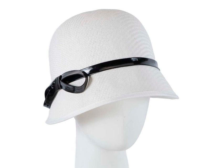 cupids millinery women s hat cream black white ladies fashion cloche hat by max alexander ma555w 38956865093890