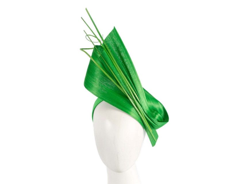 cupids millinery women s hat green edgy lime green fascinator by fillies collection s279lm 39100189802754