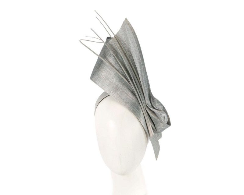 cupids millinery women s hat silver edgy silver fascinator by fillies collection s279s 39100189278466