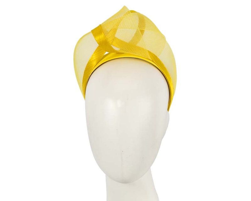 cupids millinery women s hat yellow yellow fashion headband turban by fillies collection s228y 38956799197442