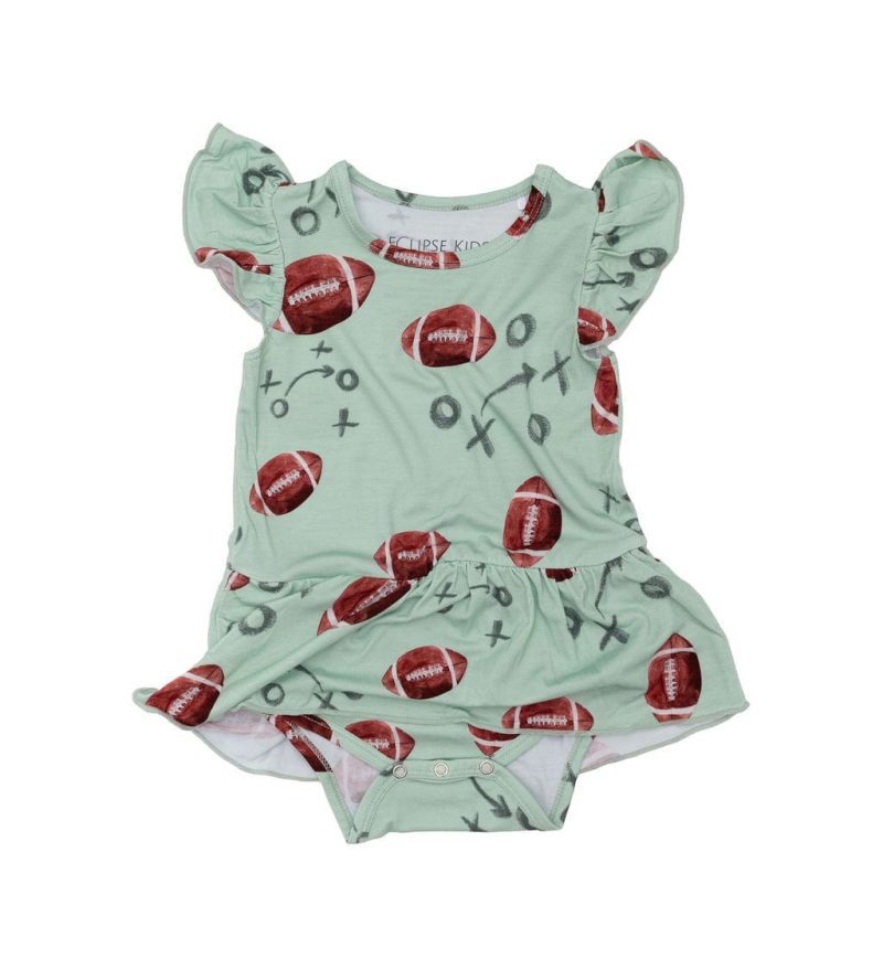 eclipse kids baby toddler bodysuit bodysuit twirl dress touchdown 41549575880962