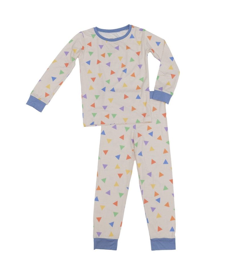 eclipse kids pajamas confetti long sleeve 2 piece set 41490226217218