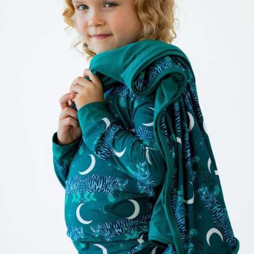 eclipse kids pajamas midnight tigers long sleeve 2 piece set 41490223595778