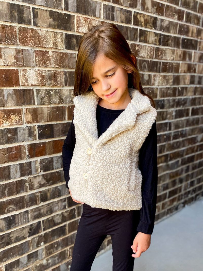 eclipse kids vest preorder sherpa vest 41549578600706