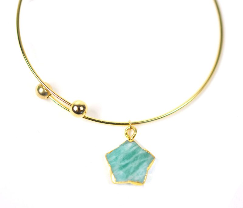 gena myint bracelets gena myint amazonite star charm adjustable bracelet 5f69ecf4e424b 41671265976578