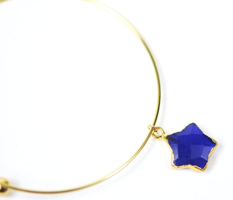 gena myint bracelets gena myint lapis lazuli star charm adjustable bracelet 5f69ecf75847b 39387907031298