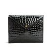 GUNAS NEW YORK Bags & Luggage - Women's Bags - Clutches About Last Night - Women's Black Vegan Clutch | GUNAS