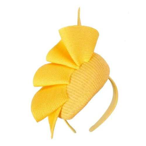 himelhoch s department store women s hat yellow yellow fascinator by fillies collection s259ly 38761296855298