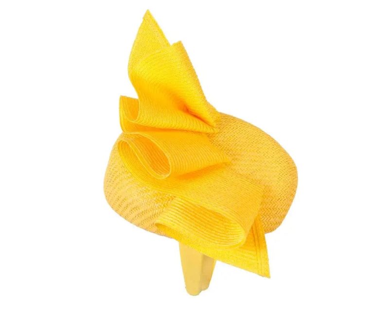 himelhoch s department store women s hat yellow yellow fascinator by fillies collection s259ly 38761296920834