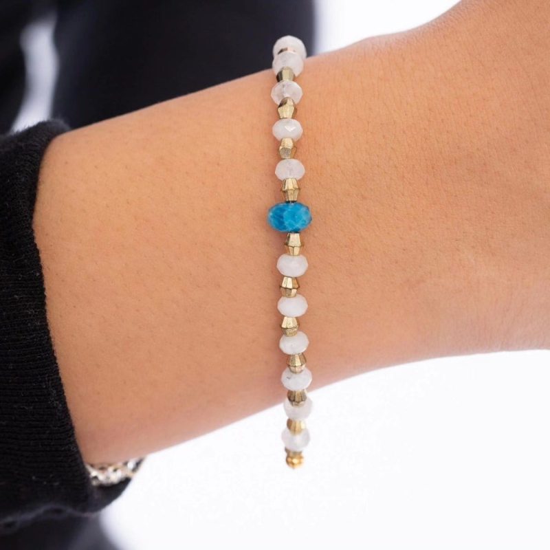 minu jewels bracelets moonstone apatite bracelet 40936766669058