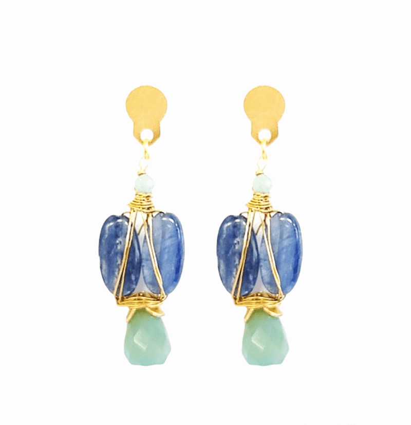 minu jewels earrings 1 5 azraq chandies in kyanite with blue chalcedony minu 22 azrqc e 84479849 40095284429058