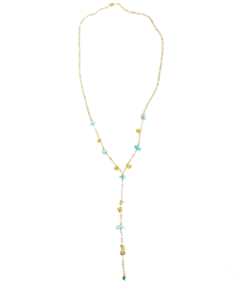 minu jewels necklace 14 nefatari amazonite necklace with gold plated accents minu 21 nefat n 84184937 39496846377218