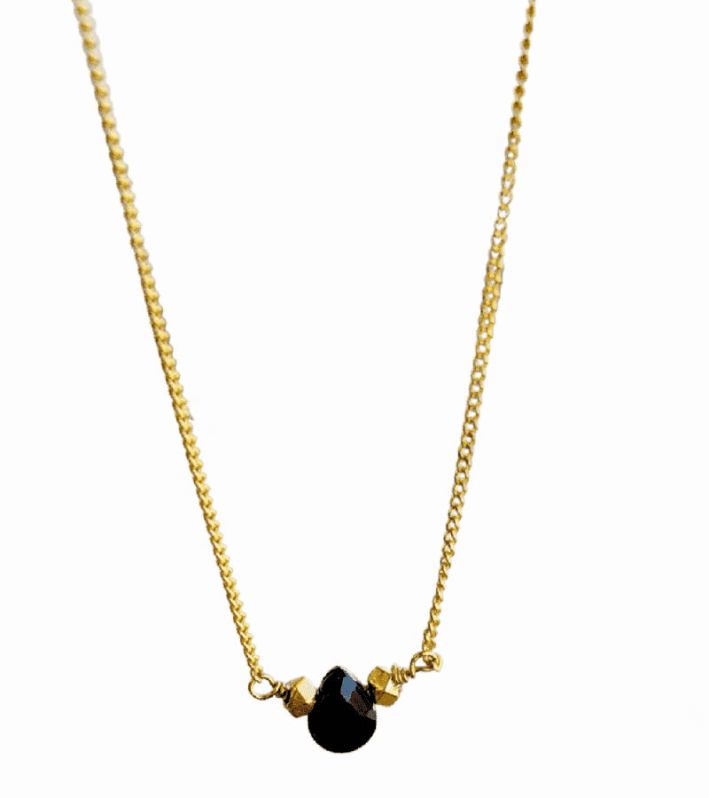 Tourmaline Drop Necklace - MINU Jewels