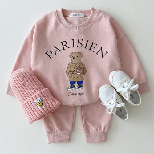 ONEAKIDS PINK / 18-24M 2-Piece Top & Bottom Big City Set