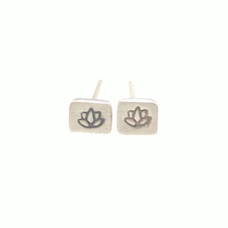 pattie parkhurst jewelry earrings sacred lotus flower stud earrings 39557890375938