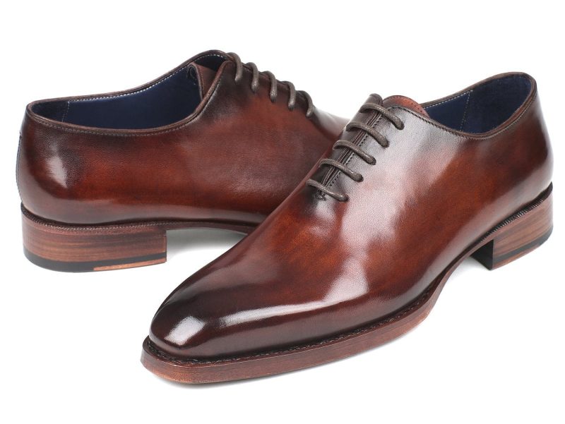 paul parkman paul parkman goodyear welted wholecut oxfords brown hand painted id 044brw 36482707849474