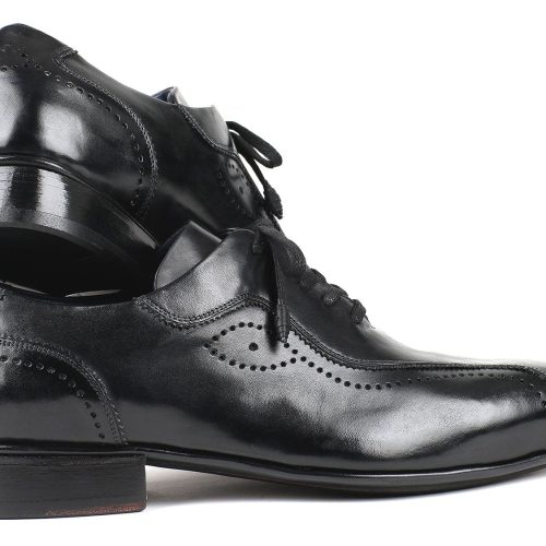 paul parkman paul parkman handmade lace up casual shoes for men black id 84654 blk 36482732359938