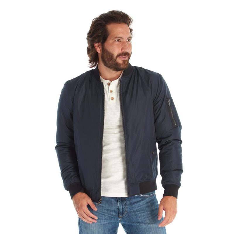 px clothing bomber jackets lewis sherpa lined bomber jacket 41872503668994