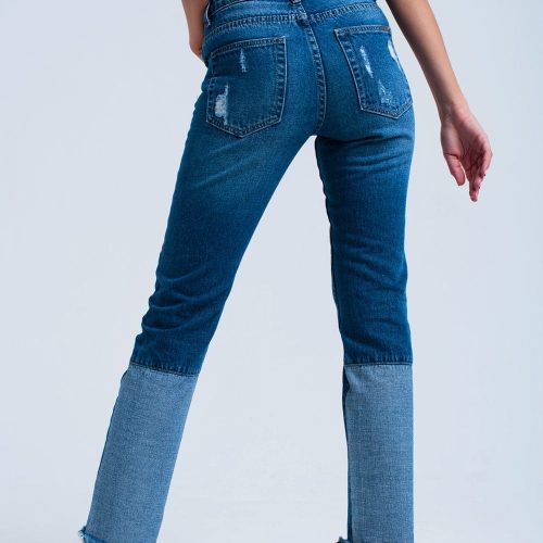 q2 women s jean worn straight jeans 39086710358274