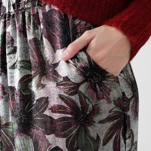 q2 women s pants trousers wide leg pants in floral print wide leg pants in floral print 42084497654018