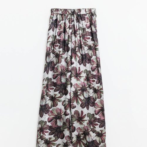 q2 women s pants trousers wide leg pants in floral print wide leg pants in floral print 42084497686786