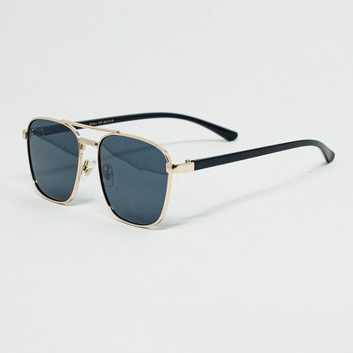 q2 women s sunglasses one size blue squared metal sunglasses in black smoke lens squared metal sunglasses in black smoke lens 9606108 62958 2606300821017 41586332172546