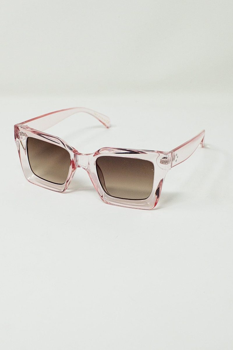 q2 women s sunglasses one size pink 90 s squared sunglasses in pink 90 s squared sunglasses in pink 9377626 56780 2377702621016 39271026884866