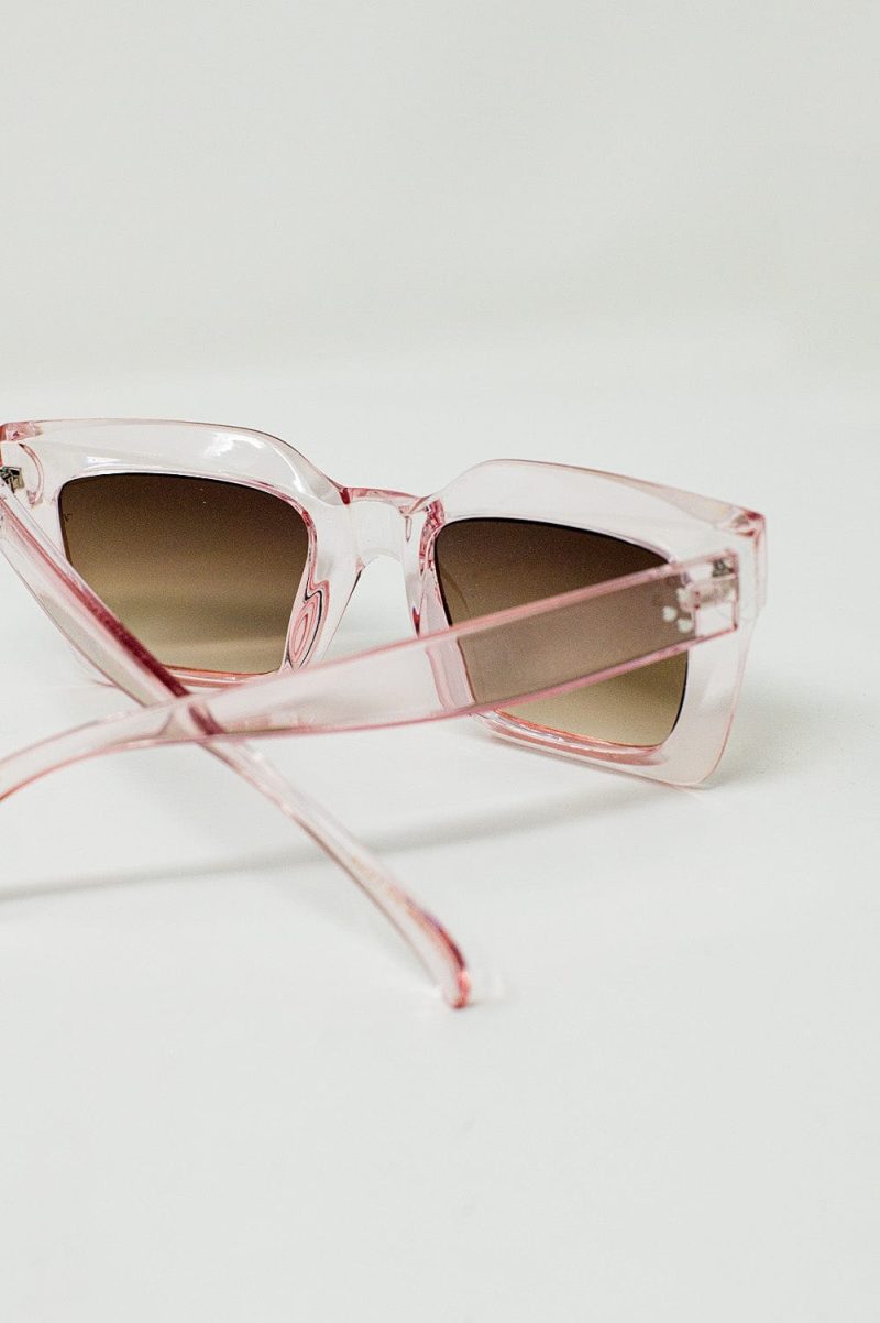 q2 women s sunglasses one size pink 90 s squared sunglasses in pink 90 s squared sunglasses in pink 9377626 56780 2377702621016 39271026950402